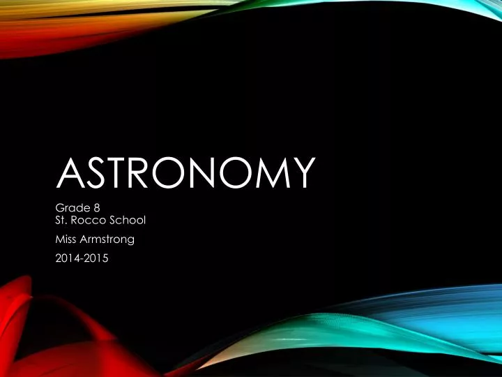 Ppt Astronomy Powerpoint Presentation Free Download Id5239026 7232