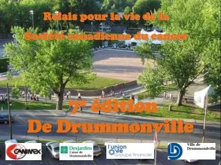 Relais pour la vie de la Société canadienne du cancer