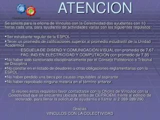 atencion