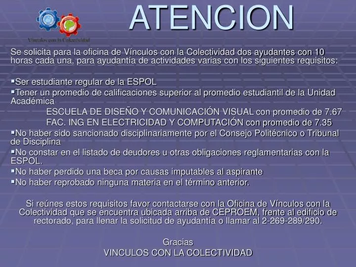 atencion