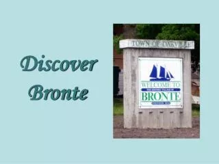 Discover Bronte