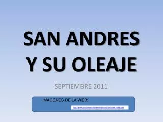 san andres y su oleaje