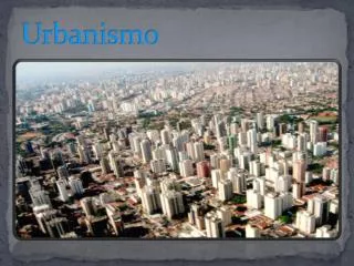 urbanismo