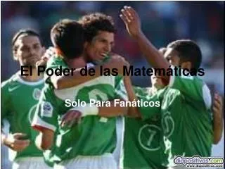 el poder de las matem ticas