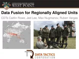 Data Fusion for Regionally Aligned Units