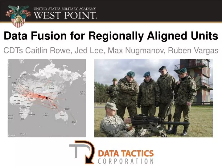data fusion for regionally aligned units