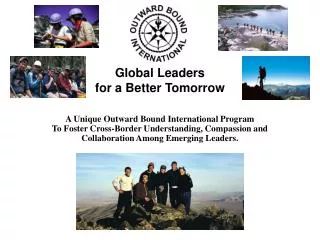 Global Leaders for a Better Tomorrow