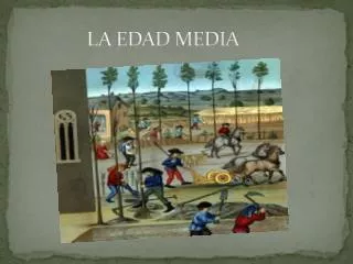 la edad media