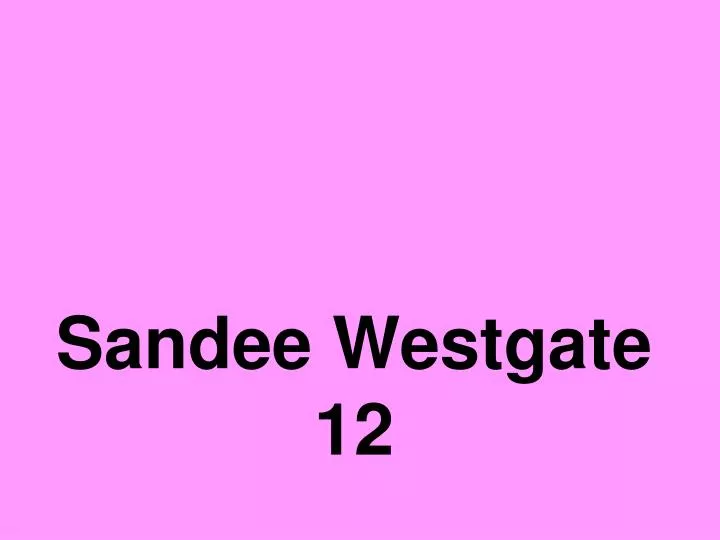 sandee westgate 12