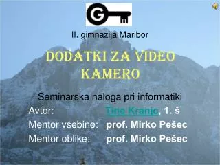 ii gimnazija maribor
