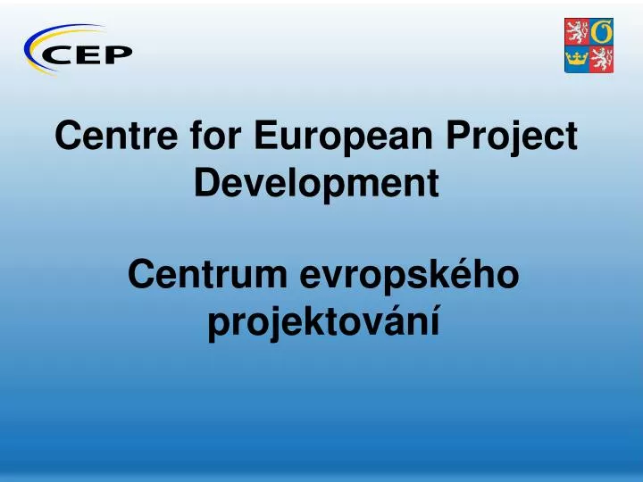 centre for european project development