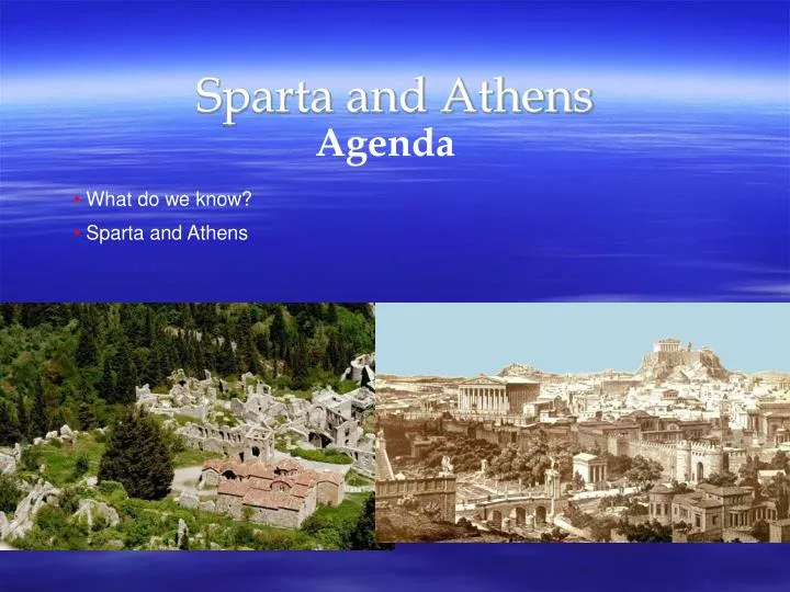 sparta and athens