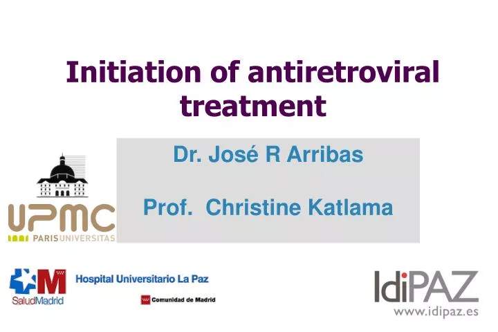 initiation of antiretroviral treatment