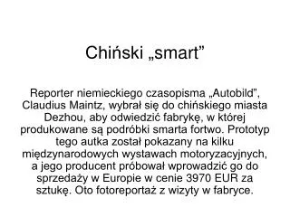 chi ski smart