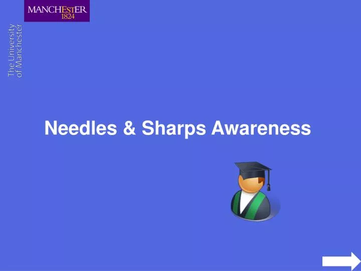 needles sharps awareness