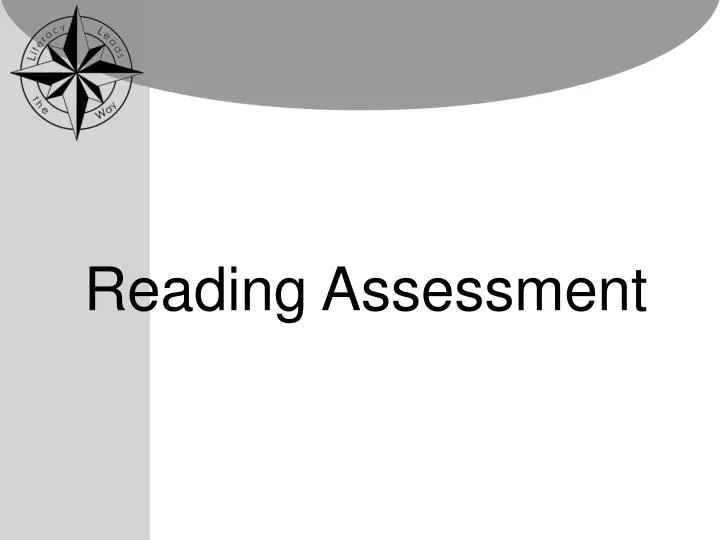 reading assessment