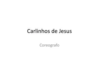 carlinhos de jesus
