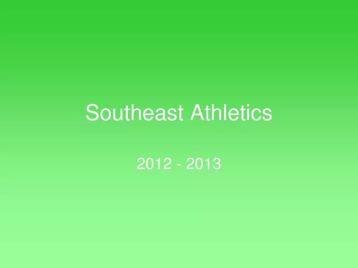 southeast athletics