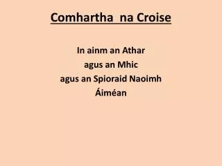 comhartha na croise