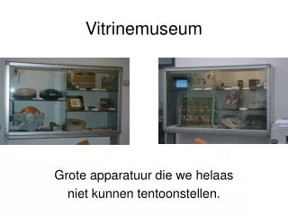 vitrinemuseum