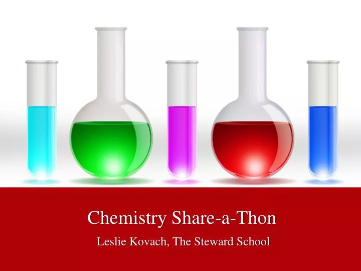 chemistry share a thon