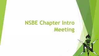 NSBE Chapter Intro Meeting