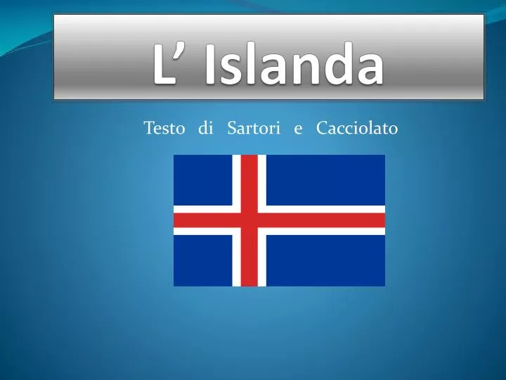 l islanda