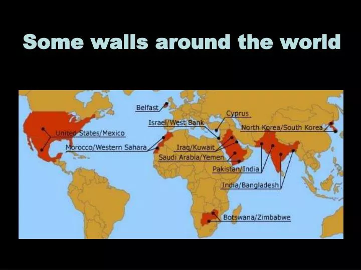 some walls around the world