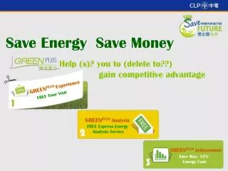 Save Energy Save Money