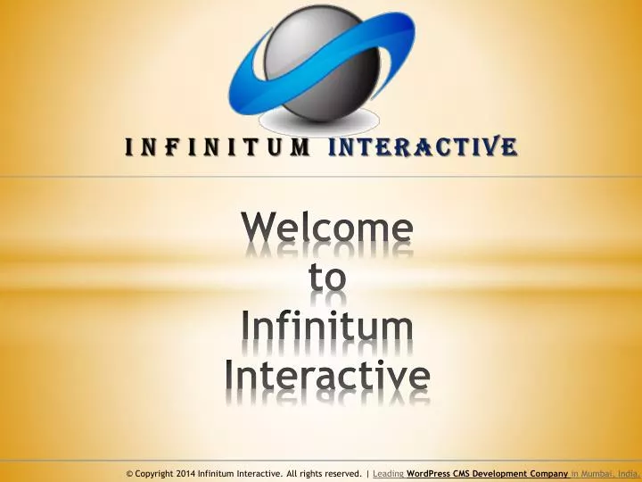 welcome to infinitum interactive