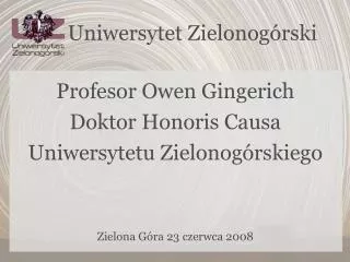 uniwersytet zielonog rski