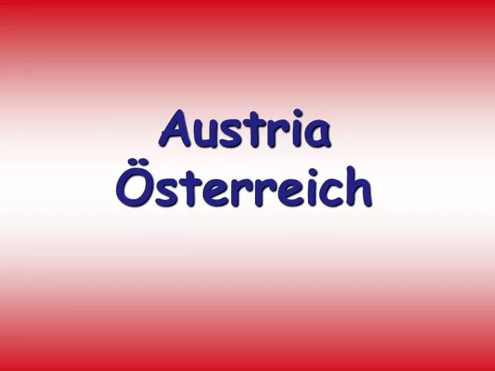 austria sterreich