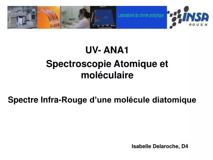 uv ana1 spectroscopie atomique et mol culaire