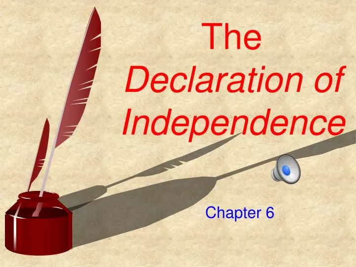 the declaration of independence