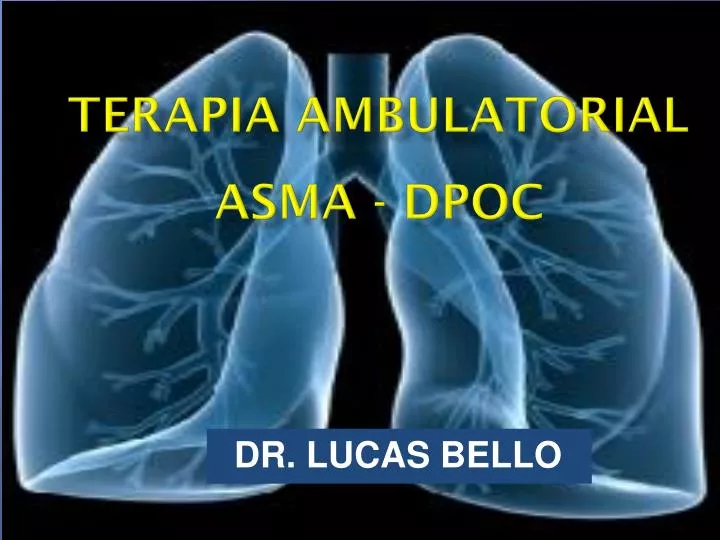 terapia ambulatorial asma dpoc