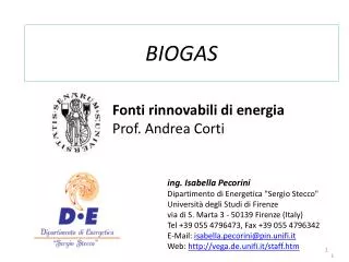 BIOGAS