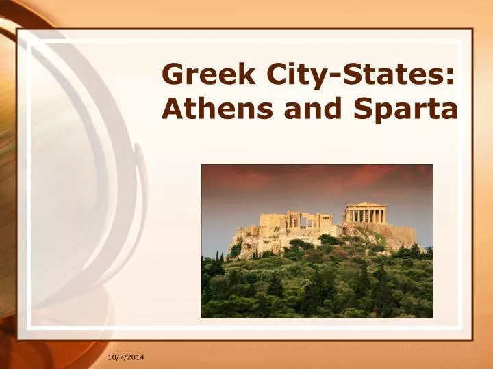 greek city states athens and sparta