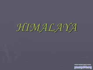 himalaya