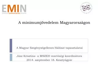 a minimumj vedelem magyarorsz gon