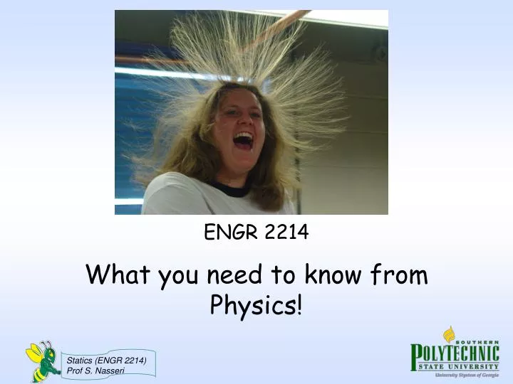 what you need to know from physics