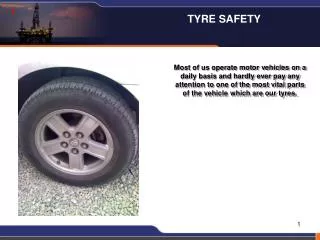 TYRE SAFETY