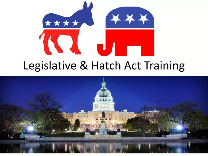 legislative hatch act training