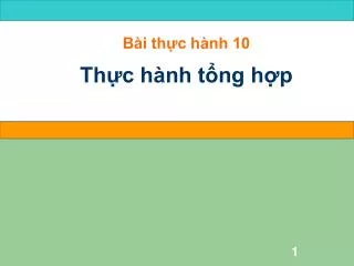 b i th c h nh 10 th c h nh t ng h p