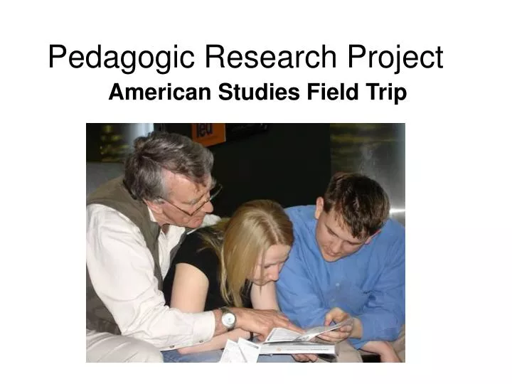 pedagogic research project