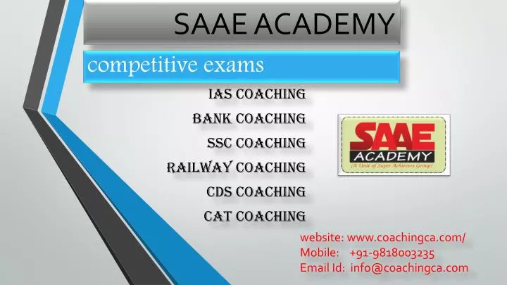 saae academy