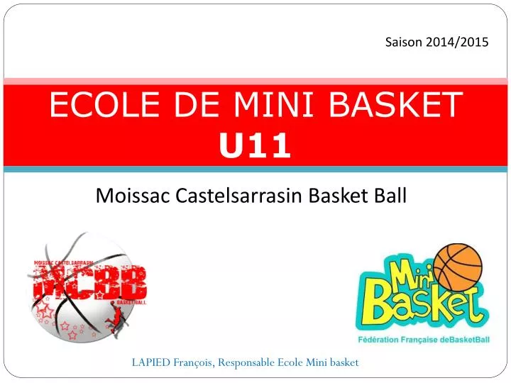 ecole de mini basket u11