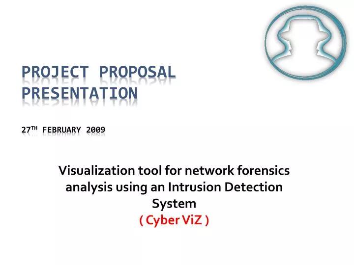 visualization tool for network forensics analysis using an intrusion detection system cyber viz