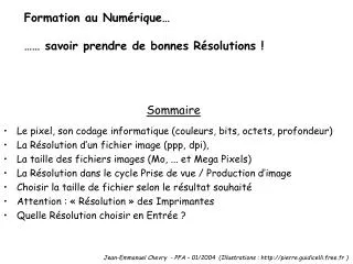 sommaire