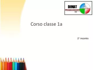 corso classe 1a