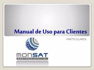 manual de uso para clientes